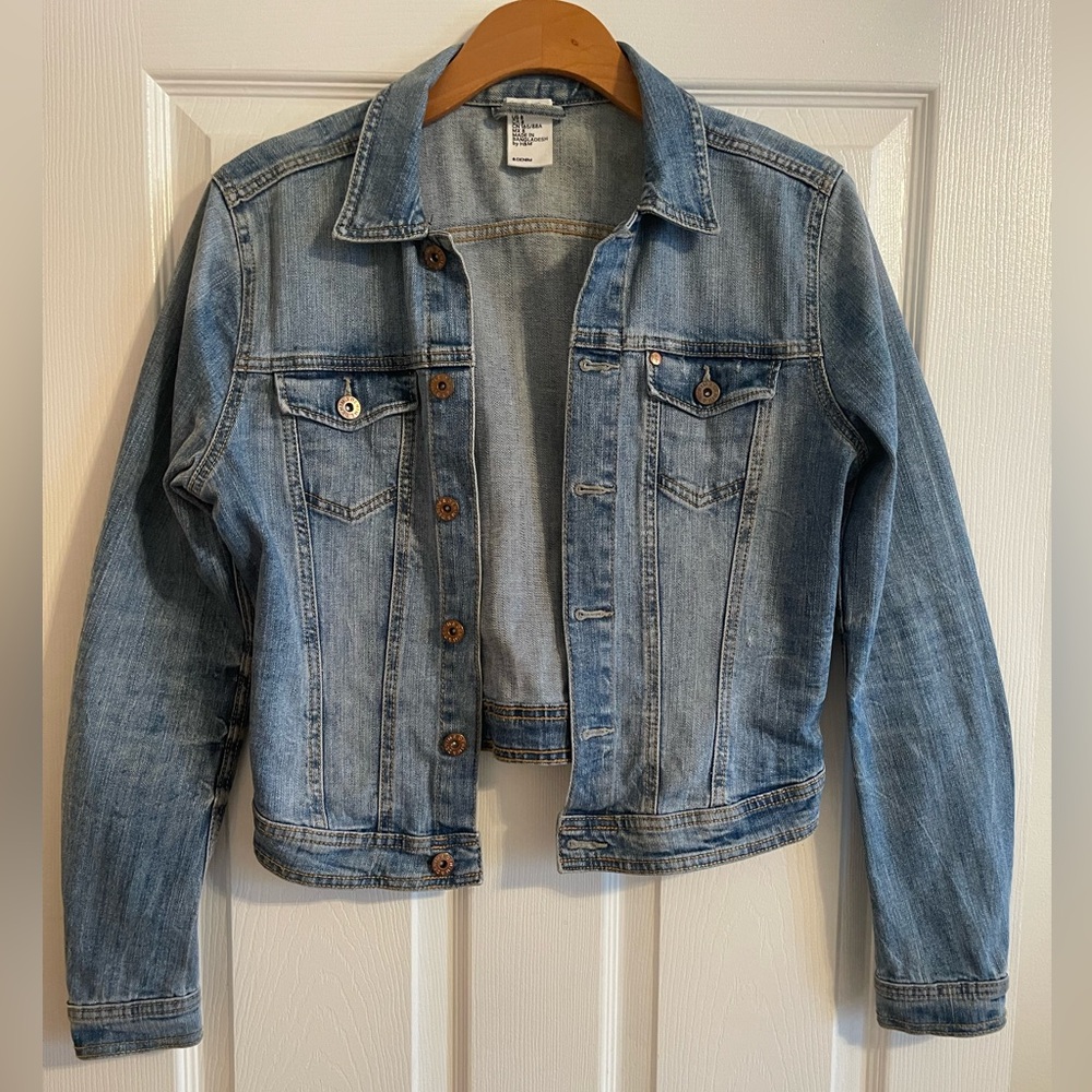 H&M Light Blue Denim Jacket